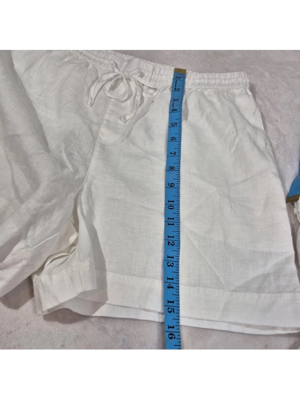 Tommy Bahama White Palmbray 5” Linen Shorts - M - Picture 7 of 10